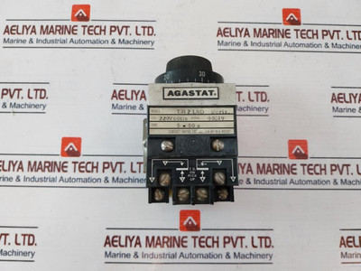 Agastat 7012L9D Time Delay Relay 5-50S Used Agastat 7012L9D Time Delay Relay 5-50S Used