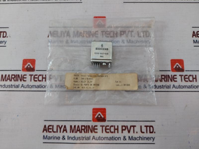 Siemens V23162-b0421-b510 Relay New