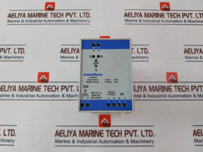 Masibus 9000 Sop Isolated Converters 90V Ac To 265V Ac 45 To 65 Hz Used Masibus 9000 Sop Isolated Converters 90V Ac To 265V Ac 45 To 65 Hz Used
