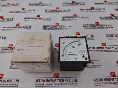 Deif 2Eq96/2 Analog Voltmeter 0-600V Deif 2Eq96/2 Analog Voltmeter 0-600V