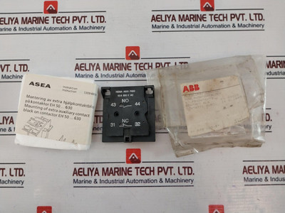 Abb Sk 829 002-b Auxiliary Contact 10A 600Vac New Abb Sk 829 002-b Auxiliary Contact 10A 600Vac New