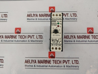 Fanal Sr-vel Time Relay 10-200S Used