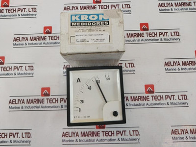 Kron Fm96Pc Ammeter 0-60/120A New Kron Fm96Pc Ammeter 0-60/120A New