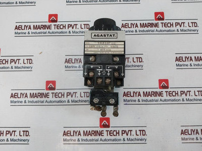 Agastat 7012 L9F Ll Time Relay 1-10 Min Used Agastat 7012 L9F Ll Time Relay 1-10 Min Used