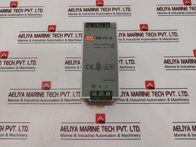 Mean Well Dr-75-12 Power Supply 50/60Hz Used Mean Well Dr-75-12 Power Supply 50/60Hz Used