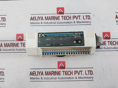 Mitsubishi Electric D6418 Rix Devicenet Remote I/O Module Used Mitsubishi Electric D6418 Rix Devicenet Remote I/O Module Used