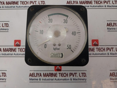 Cmr 0-50 Kgf/Cm2 Pressure Gauge Used Cmr 0-50 Kgf/Cm2 Pressure Gauge Used