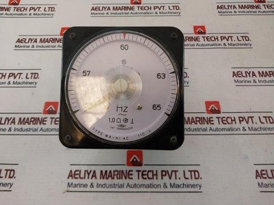 Kyongbo Electric Wa-h1 Frequency Meter Ac 110V 55-65Hz Used