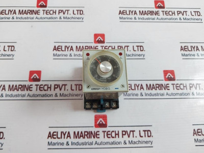 Omron H3Bg-8 Timer Relay 0-10 Sec Used Omron H3Bg-8 Timer Relay 0-10 Sec Used