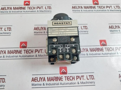 Agastat 7012L9D Time Delay Relay 5-50S 220V 60Hz Used Agastat 7012L9D Time Delay Relay 5-50S 220V 60Hz Used