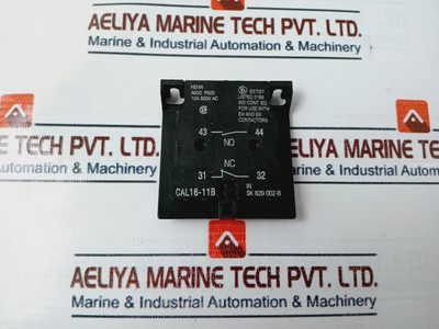 Abb Cal16-11B Auxiliary Contact Sk 829 002-b Used Abb Cal16-11B Auxiliary Contact Sk 829 002-b Used