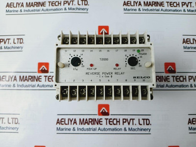 Selco T2000-01 Reverse Power Relay 5A Used Selco T2000-01 Reverse Power Relay 5A Used