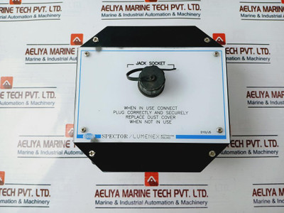 Spector D10/Js Lumenex Jack Socket Box