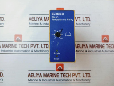 Elteco Rm30-1-1-230 Temperature Relay 9446X0611 Used Elteco Rm30-1-1-230 Temperature Relay 9446X0611 Used