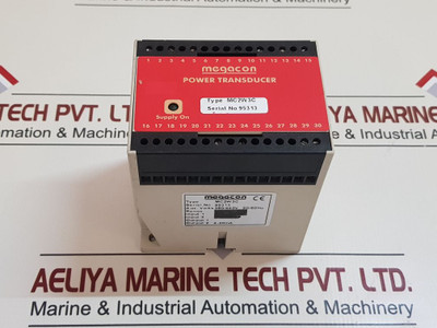 Megacon Mc2W3C Power Transducer 380/440V 50/60Hz , 380/440V