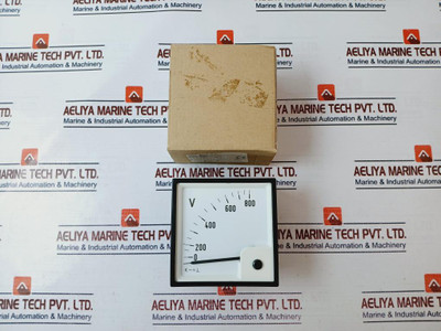 Deif Eq96 Analog Voltage Meter 800V