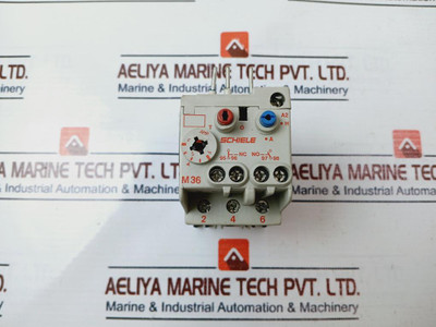 Schiele M36 Thermal Overload Relay 750V 6A Used