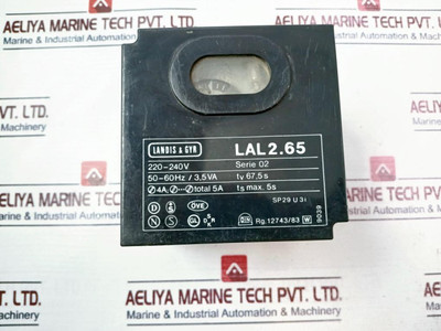 Landis & Gyr Lal2.65 Oil Burner Controller 220-240V 50-60Hz Used Landis & Gyr Lal2.65 Oil Burner Controller 220-240V 50-60Hz Used