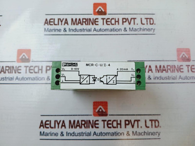 Phoenix Contact Mcr-c-u/I-4 Isolating Amplifier Used Phoenix Contact Mcr-c-u/I-4 Isolating Amplifier Used