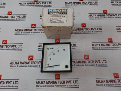 Kron Bm96Pc Ammeter 0-40Kg/Cm2 New Kron Bm96Pc Ammeter 0-40Kg/Cm2 New