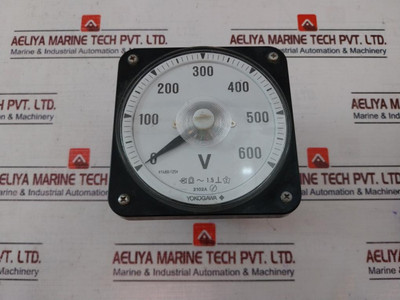 Yokogawa 0-600 V Ac Voltmeter Used Yokogawa 0-600 V Ac Voltmeter Used