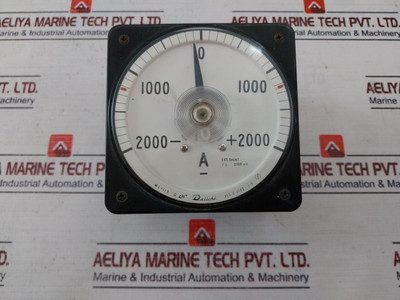 Daiichi Ml-110 Ammeter 38° 500V Used Daiichi Ml-110 Ammeter 38° 500V Used