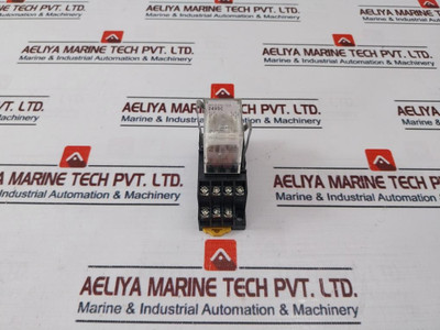 Omron My4Zn-d2/Pyf14A Relay With Socket 24Vdc Used
