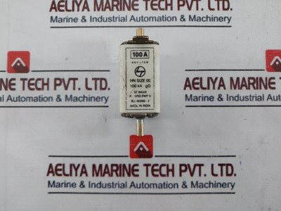 L&T Hn Size 00 Fuse Link 100A Used