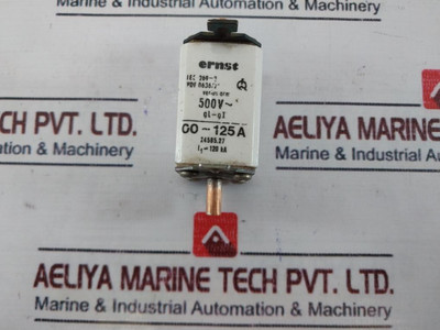 Ernst 00-125A Fuse Gl-gi 500V~ Used Ernst 00-125A Fuse Gl-gi 500V~ Used