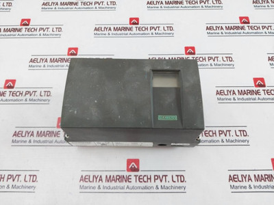 Siemens 6Dr5010-0Nn00-0Aa0 Sipart Ps2 I/P Positioner Ip66 Used Siemens 6Dr5010-0Nn00-0Aa0 Sipart Ps2 I/P Positioner Ip66 Used