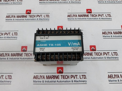 Ashe Controls Tx-105 Signal Transducer 230Vac 50Hz Used Ashe Controls Tx-105 Signal Transducer 230Vac 50Hz Used