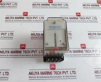 Seg Fw 1 Frequency Monitoring Relay 56-64Hz Used Seg Fw 1 Frequency Monitoring Relay 56-64Hz Used