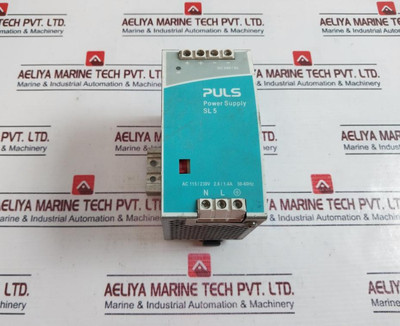 Puls Sl5.100 Power Supply Dc 24.5V 5A Used Puls Sl5.100 Power Supply Dc 24.5V 5A Used