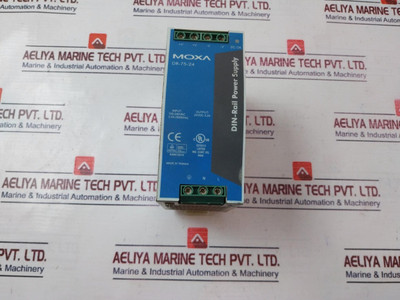 Moxa Dr-75-24 Din-rail Power Supply 100-240Vac 2.0A Used Moxa Dr-75-24 Din-rail Power Supply 100-240Vac 2.0A Used