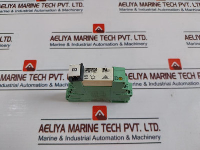Phoenix Contact Plc-bsc-24Dc/21-21 Relay With Base 250Vac/6A Used