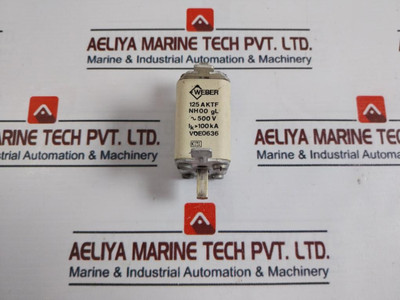 Weber 125 A Ktf Fuse Link 500V Used
