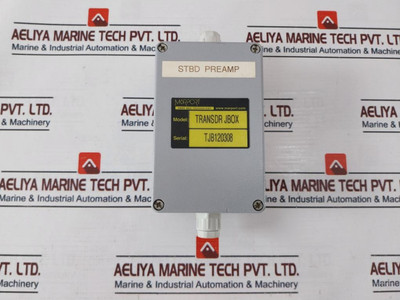 Marport Transdr Jbox Stbd Preamp Unit Used Marport Transdr Jbox Stbd Preamp Unit Used