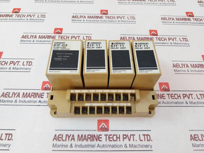 Omron 61F-g3 Floatless Level Switch With 61F-11 Relay Unit Used Omron 61F-g3 Floatless Level Switch With 61F-11 Relay Unit Used