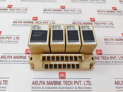 Omron 61F-g3 Floatless Level Switch With 61F-11 Relay Unit
