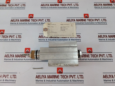 Oceaneering 100276 Shear Seal Valve 100281-b Rev.F Used Oceaneering 100276 Shear Seal Valve 100281-b Rev.F Used
