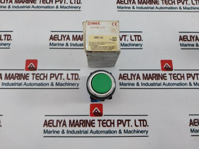 Idec Abn110G Pushbutton Round Flush Momentary Green Hw-u10 Idec Abn110G Pushbutton Round Flush Momentary Green Hw-u10