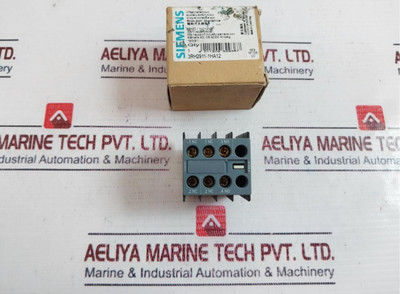 Siemens 3Rh2911-1Ha12 Auxiliary Switch Block 690V 10A Siemens 3Rh2911-1Ha12 Auxiliary Switch Block 690V 10A