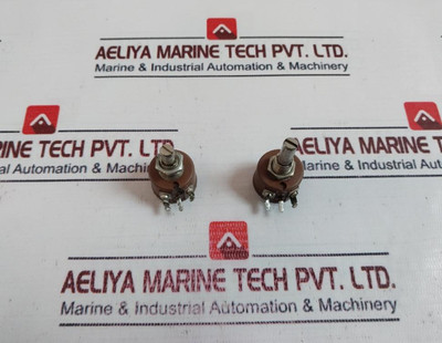 Lot Of 3X Pankaj R.W-1 Wire Wound Potentiometer Lot Of 3X Pankaj R.W-1 Wire Wound Potentiometer