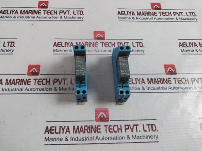 Lot Of 2X Abb Cr-p230Ac2 Pluggable Interface Relay 1Svr405601R3000