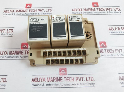 Omron 61F-g3-ob/61F-g3-0B Floatless Level Switch With Relay Unit 61F-11-3 Omron 61F-g3-ob/61F-g3-0B Floatless Level Switch With Relay Unit 61F-11-3