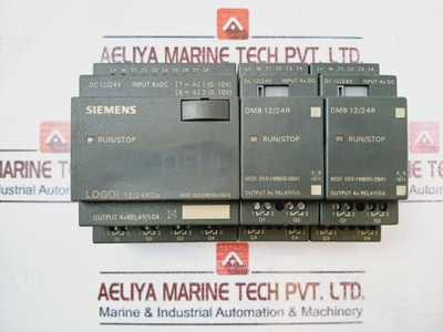 Siemens 6Ed1 052-2Md00-0Ba5 Logic Module 6Ed1 055-1Mb00-0Ba1, Dc 12/24V Siemens 6Ed1 052-2Md00-0Ba5 Logic Module 6Ed1 055-1Mb00-0Ba1, Dc 12/24V