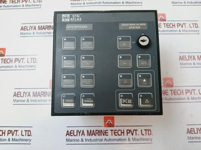 Stn Atlas Kbd F0046 Dead Man Alarm System Stn Atlas Kbd F0046 Dead Man Alarm System