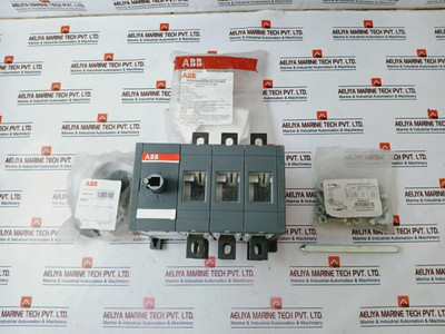 Abb Ot400E03C/ Oh-j Circuit Breaker With Handle 400A 50/60Hz Abb Ot400E03C/ Oh-j Circuit Breaker With Handle 400A 50/60Hz