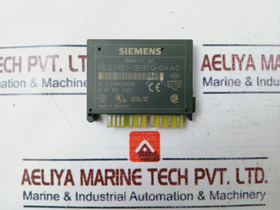 Siemens Simatic Sc 6Es7121-1Bb00-0Aa0 Digital Input Module Used