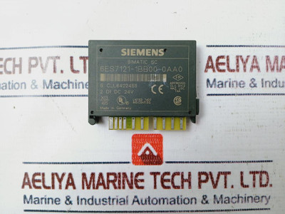 Siemens Simatic Sc 6Es7121-1Bb00-0Aa0 Digital Input Module Used